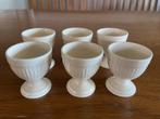Zes Wedgwood Barlaston eierdopjes eier dopjes, Huis en Inrichting, Keuken | Servies, Overige typen, Ophalen of Verzenden, Zo goed als nieuw