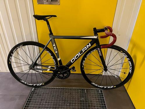 Track bike baanfiets (Dolan, Sugino, Mavic, Zipp,Deda), Fietsen en Brommers, Fietsen | Racefietsen, Zo goed als nieuw, Overige merken