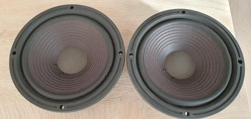 1 Paartje luidsprekers Fostex woofers in mooie staat, Audio, Tv en Foto, Luidsprekers, Zo goed als nieuw, Front, Rear of Stereo speakers