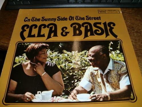 Ella & Basie ‎ On The Sunny Side Of The Street Verve LP, Cd's en Dvd's, Vinyl | Jazz en Blues, Gebruikt, Jazz, 1960 tot 1980, 12 inch