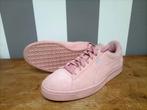 Leren Puma sneakers roze suede maat 39, Ophalen of Verzenden, Zo goed als nieuw, Roze, Sneakers of Gympen