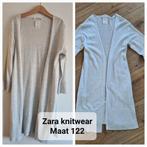 Zara lang licht grijs, beige dun vest Maat 122, Kinderen en Baby's, Kinderkleding | Maat 122, Meisje, Trui of Vest, Ophalen of Verzenden