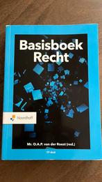 Basisboek Recht, Ophalen of Verzenden, Zo goed als nieuw