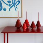 Kahler avvento bomen rood kandelaar, Overige materialen, Grijs, Ophalen of Verzenden, Zo goed als nieuw