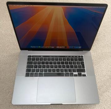  Apple macbook Pro 16 inch 2019 16GB/500GB touchbar beschikbaar voor biedingen