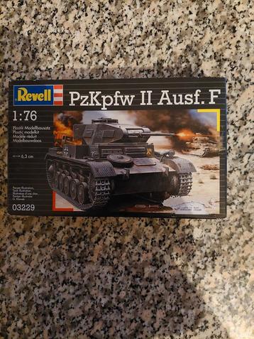 Revell 1:76 PZKPFW II AUSF.F  NO 03229. beschikbaar voor biedingen