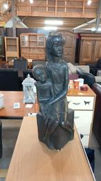 Bronzen Beeld - Meisje met Broer/Zus, Ophalen