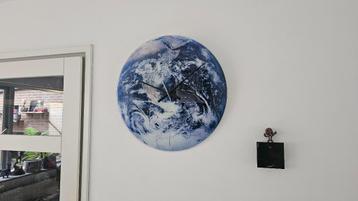Schitterende Karlsson Klok 'Earth'! Aarde! 60CM! NIEUW! beschikbaar voor biedingen