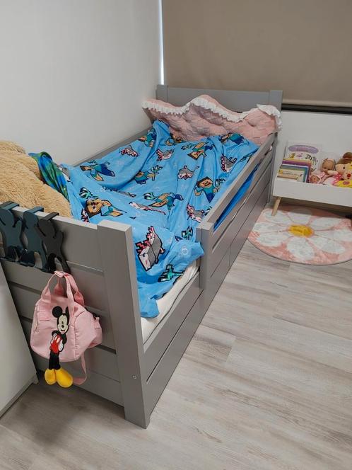 Rockwood kinderbed milly & mo duurzaam hout grijs, Kinderen en Baby's, Kinderkamer | Stapelbedden en Hoogslapers, Zo goed als nieuw