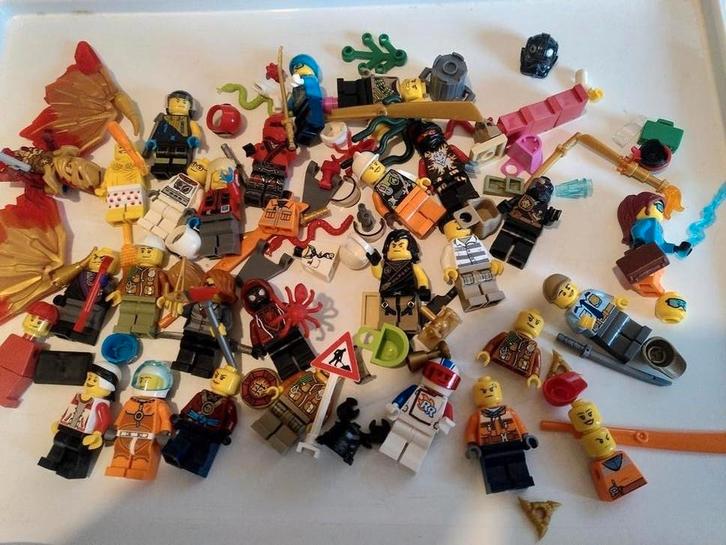Lego Ninjago Spiderman en losse onderdelen, Kinderen en Baby's, Speelgoed | Duplo en Lego, Gebruikt, Ophalen of Verzenden