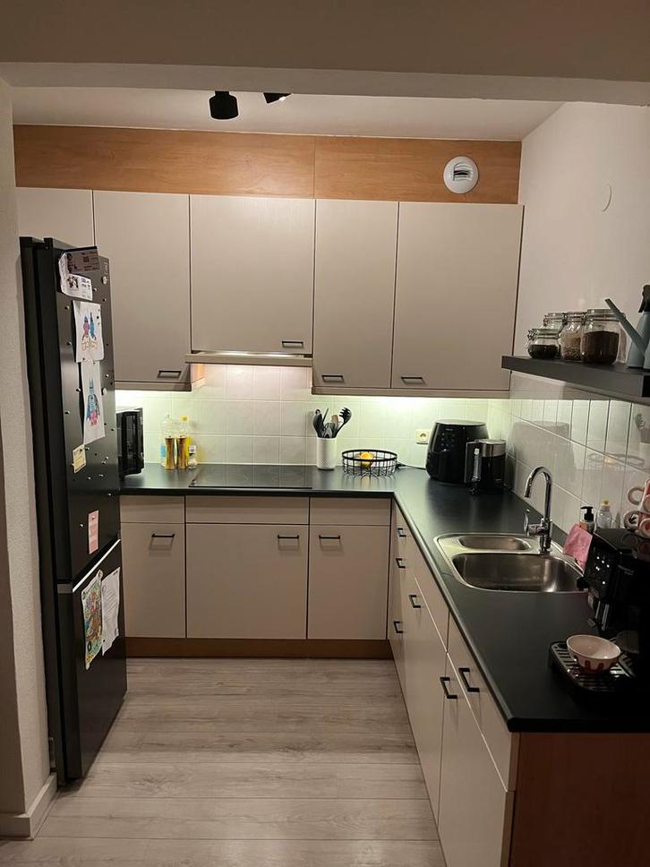 Keller Hoekkeuken met Pelgrim Kookplaat, Witgoed en Apparatuur, Kookplaten, Zo goed als nieuw, Inbouw, Keramisch, 4 kookzones