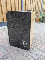 Schlagwerk cajon met voettamboerijn en tas, Ophalen, Gebruikt