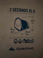 2 Seconds XL 0 - Pop-up Tent, Quechua Decathlon, Ophalen, Gebruikt, Tot en met 2