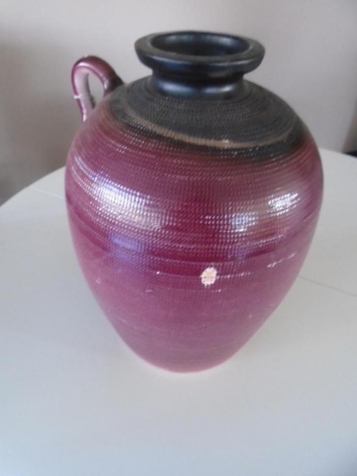 LATINA VAAS /KRUIK GROOT HOOG 37 CM DIA 27 CM (3) NIEUW, Huis en Inrichting, Woonaccessoires | Vazen, Nieuw, Overige kleuren, Minder dan 50 cm