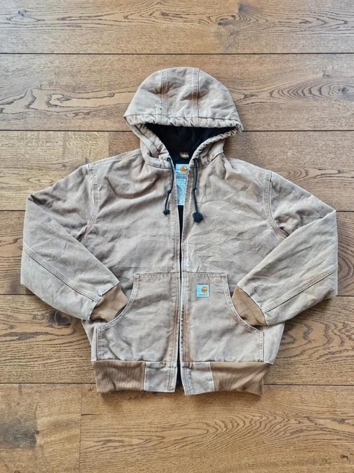 Carhartt Jas, Kleding | Dames, Jassen | Winter, Gedragen, Maat 36 (S), Bruin, Verzenden