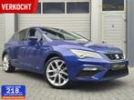 Seat Leon 1.4 EcoTSI FR Sound/Carplay/Cruise/Led/Sfeer/Sport, 1141 kg, 125 pk, Gebruikt, Zwart
