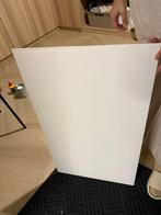 Malm glasplaat wit 80x48cm €15 ophalen Rhoon!, Ophalen, Zo goed als nieuw