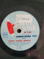 78 toeren-Charlie Parker quartet- Blue Star N145, Cd's en Dvd's, Vinyl | Jazz en Blues, Gebruikt, 10 inch, Verzenden, 1940 tot 1960