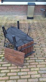 Onderstel bastard large, met zijtafels en regenhoes, Ophalen of Verzenden, Zo goed als nieuw, The Bastard