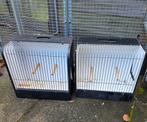 Twee TT kooitjes vogelkooi, Dieren en Toebehoren, Verzenden, Hout, Vogelkooi