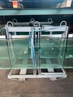Glasbok,platenbok., Doe-het-zelf en Verbouw, Glas en Ramen, Ophalen, Zo goed als nieuw, 160 cm of meer