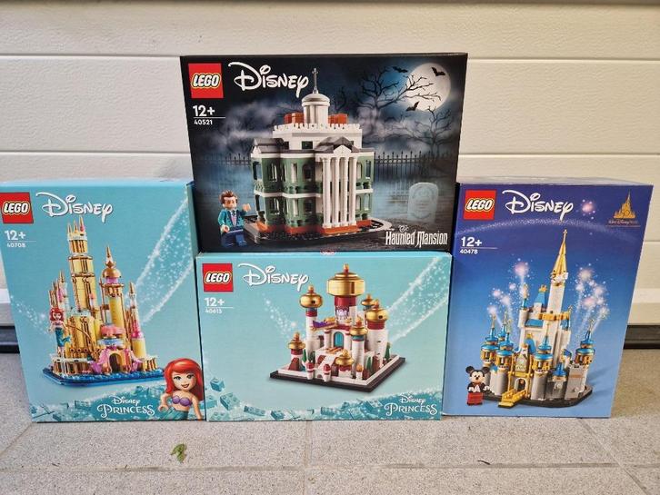 LEGO 4x Mini Disney 40478+ 40708+ 40613+40521, Kinderen en Baby's, Speelgoed | Duplo en Lego, Nieuw, Ophalen of Verzenden