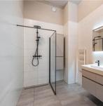 Mat zwarte douchewand glas, Ophalen, Nieuw, Met douche