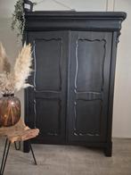 Brocante biedermeier kast, Ophalen