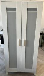 Witte IKEA kledingkast met spiegels, Huis en Inrichting, Kasten | Kledingkasten, Ophalen, Kunststof, Zo goed als nieuw, Met deur(en)