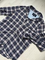 McGregor Meisjes Blouse Ruit 164, Ophalen of Verzenden, Zo goed als nieuw, Blauw, Overige halswijdtes