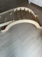 Houten klimrek, glijbaan en schommelbed, Kinderen en Baby's, Speelgoed | Houten speelgoed, Ophalen, Gebruikt