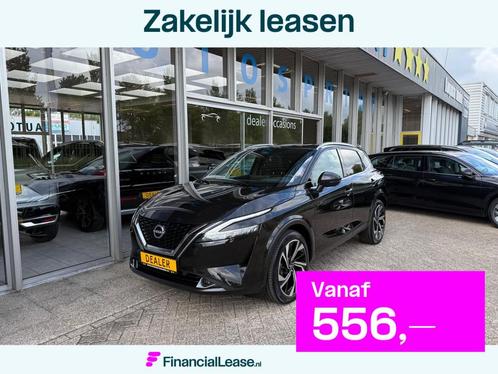 Nissan Qashqai 1.3 MHEV Xtronic Tekna Plus 158PK /PANORAMADA, Auto's, Nissan, Bedrijf, Lease, Financial lease, Qashqai, 360° camera