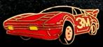 Ferrari 3 M pin- rood, Verzamelen, Speldjes, Pins en Buttons, Verzenden, Nieuw, Transport, Speldje of Pin