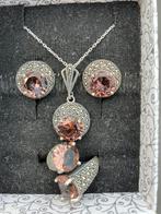 Prachtige zilveren zultanite setje, Overige kleuren, Info@zilverenedelstenen.com, Nieuw, 5646JA