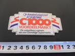 sticker C1000 voordeelmarkt onstuitbare opmars supermarkt *, Ophalen, Zo goed als nieuw, Bedrijf of Vereniging