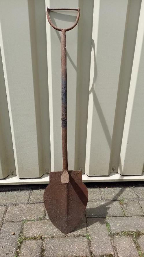 Retro kuilvoerspade, kuilsteker, splitlepel, gereedschap, Motoren, Kleding | Motorkleding, Overige typen, Tweedehands, Ophalen