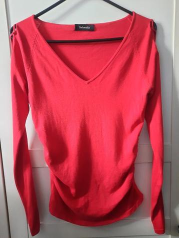 Tintoretto - rood shirt met lange mouwen - longsleeve beschikbaar voor biedingen