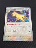 151 Persian 053/165 Reverse Holo - Zeldzame Pokémon kaart!, Ophalen, Zo goed als nieuw, Losse kaart, Foil