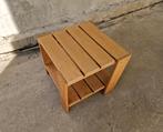 Vintage Rietveld krat tafel, Minder dan 55 cm, -, Vierkant, --
