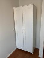 Witte kledingkast IKEA Brimnes, Ophalen, Met hangruimte, 50 tot 100 cm, Zo goed als nieuw