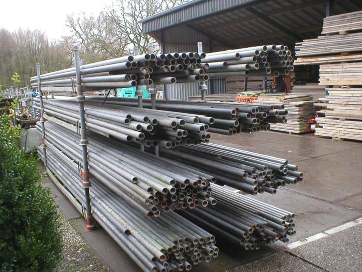 steigerbuis, Doe-het-zelf en Verbouw, Steigers, Gebruikt, Overige typen, 5 meter of hoger, Ophalen