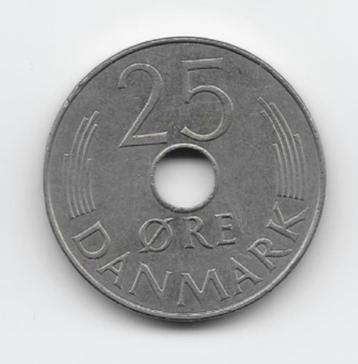 Denemarken 25 øre 1983 KM# 861.3 beschikbaar voor biedingen