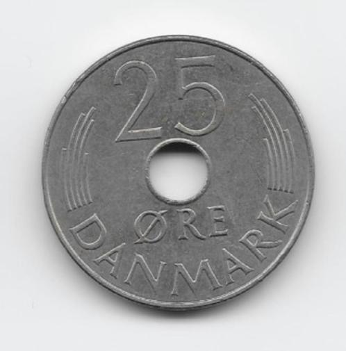 Denemarken 25 øre 1983 KM# 861.3, Postzegels en Munten, Munten | Europa | Niet-Euromunten, Losse munt, Overige landen, Verzenden