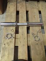Nieuwe Halterstang  Dumbel 50mm met clips