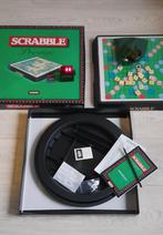 Scrabble Prestige met draaiplateau en elektronische timer., Ophalen of Verzenden, Zo goed als nieuw, Drie of vier spelers