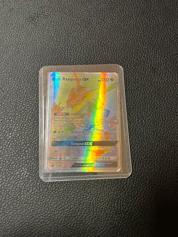 Rayquaza GX – Rainbow Rare – Dragon Majesty beschikbaar voor biedingen