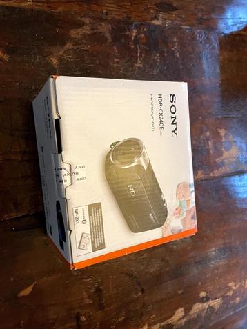 Sony HDR-CX240E Lichtgevoelige camera met groothoeklens beschikbaar voor biedingen