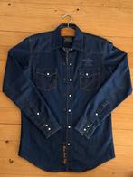 Hard Rock Cafe denim overhemd Helsinki – maat S, bijna nieuw, Kleding | Heren, Ophalen of Verzenden