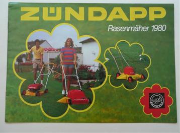 Zündapp Folder Grasmaaaiers (1980) "Benzine/Elektr. kabel"