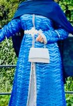 Marokkaanse takshita / jurk blauw maat 38, Overige typen, Blauw, Zo goed als nieuw, Ophalen